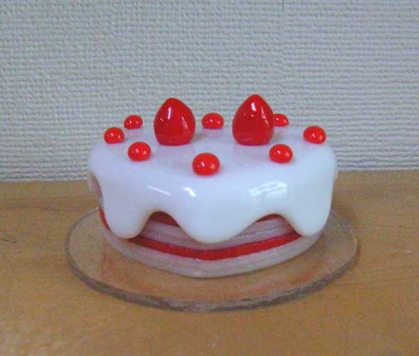 ケーキのリングピロー